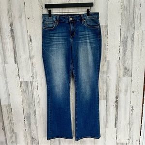 Kut from the Kloth Women’s Baby Bootcut Blue Denim Jeans Size 33X32 12S